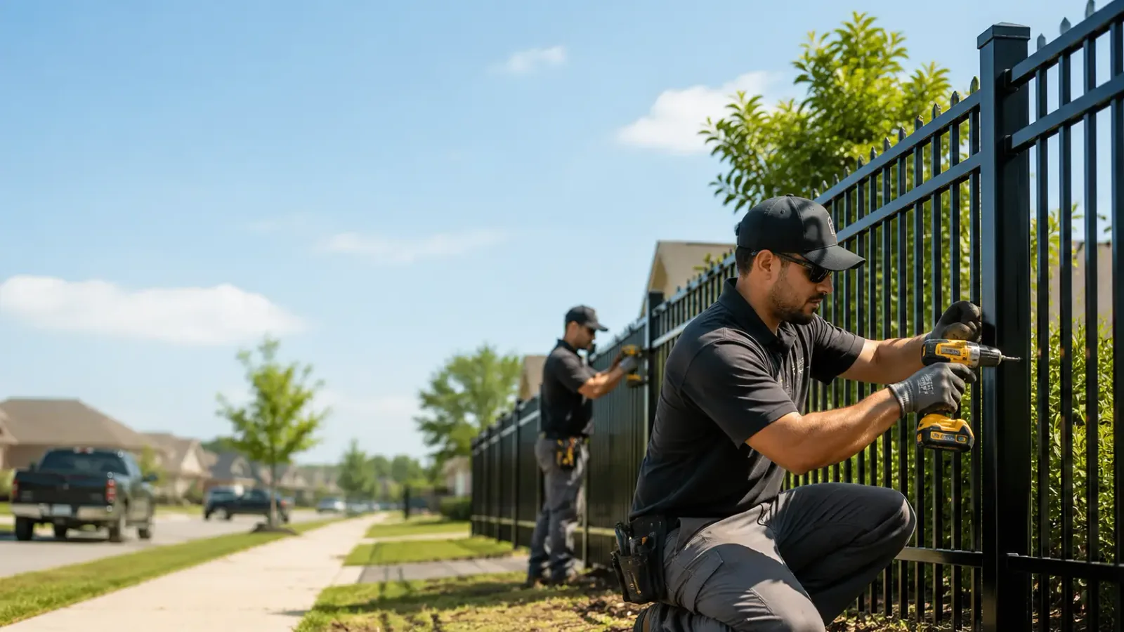 Metal Fence Installation in Hayes, LA